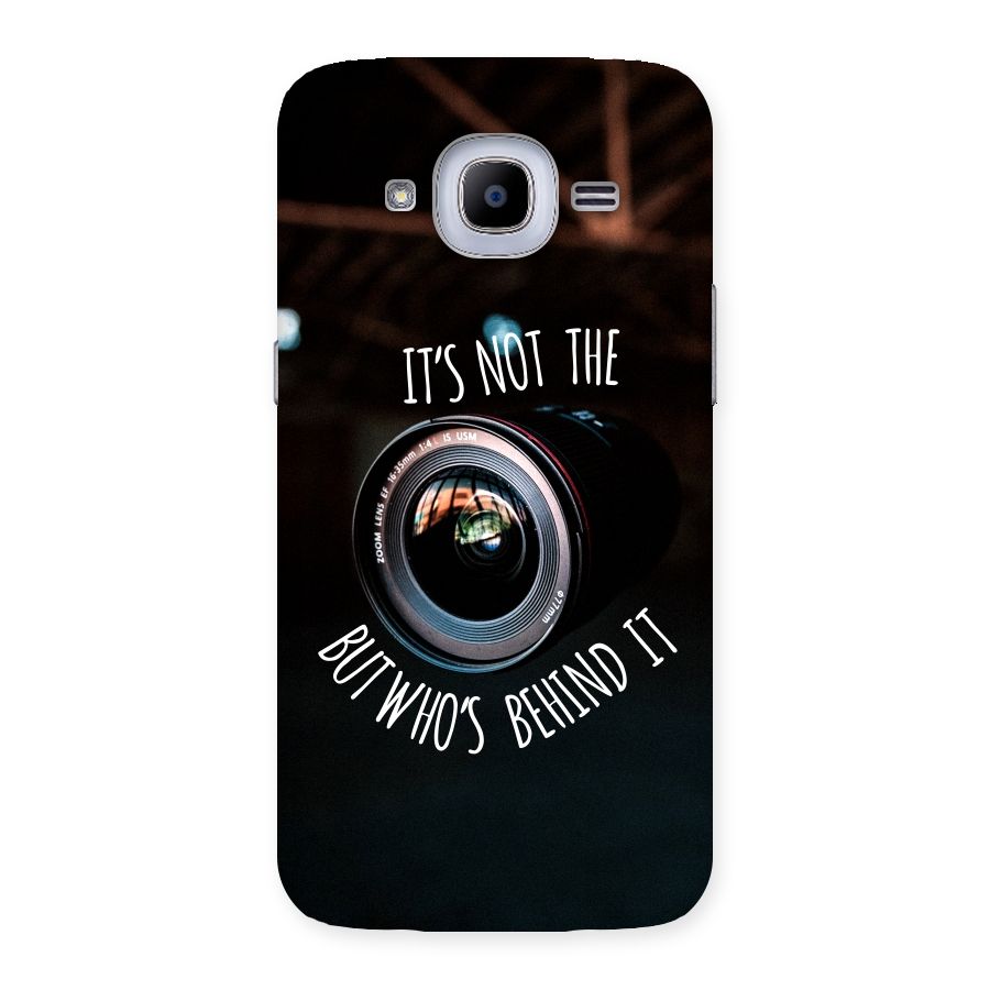 Camera Quote Back Case for Samsung Galaxy J2 2016