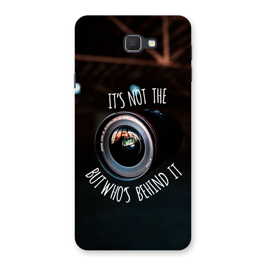 Camera Quote Back Case for Samsung Galaxy J7 Prime