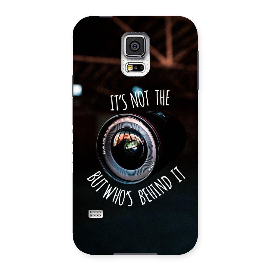 Camera Quote Back Case for Samsung Galaxy S5