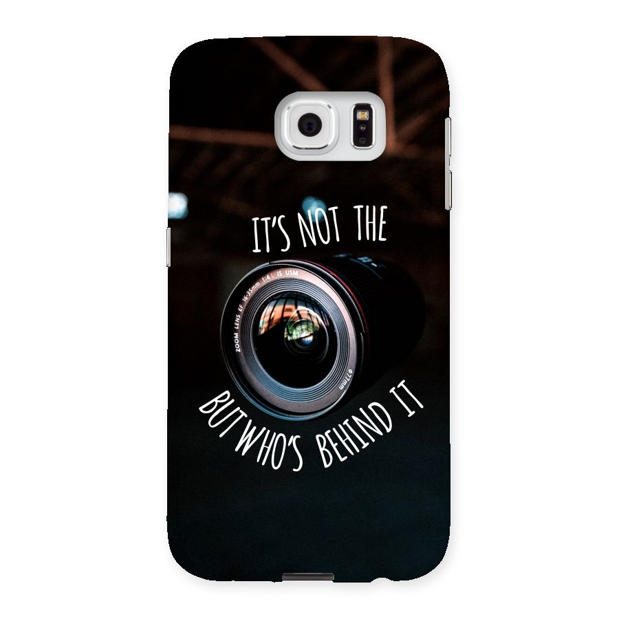 Camera Quote Back Case for Samsung Galaxy S6
