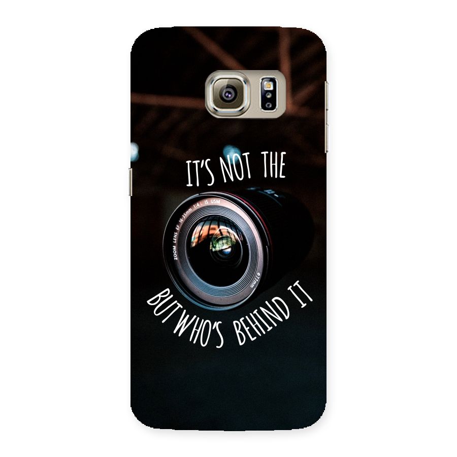 Camera Quote Back Case for Samsung Galaxy S6 Edge