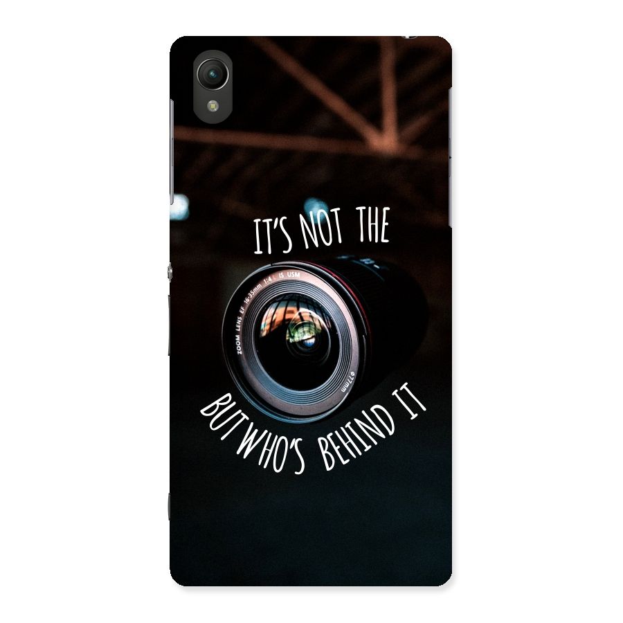 Camera Quote Back Case for Sony Xperia Z2