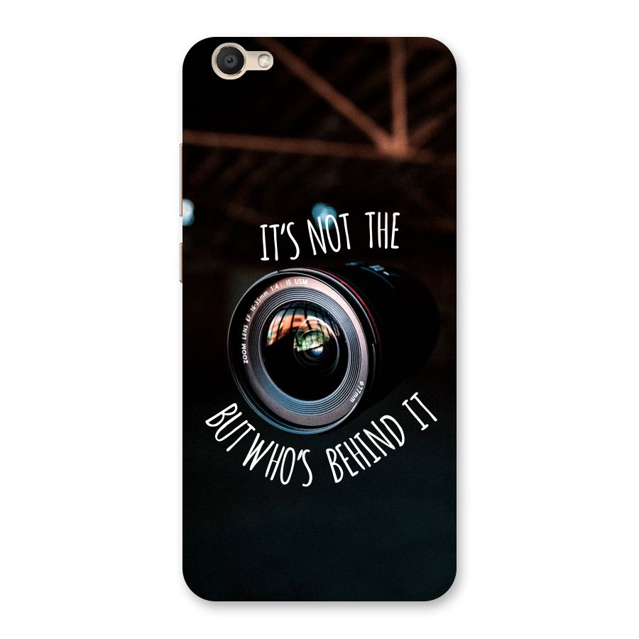 Camera Quote Back Case for Vivo V5