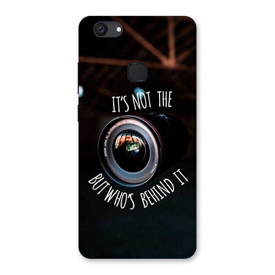 Camera Quote Back Case for Vivo V7 Plus