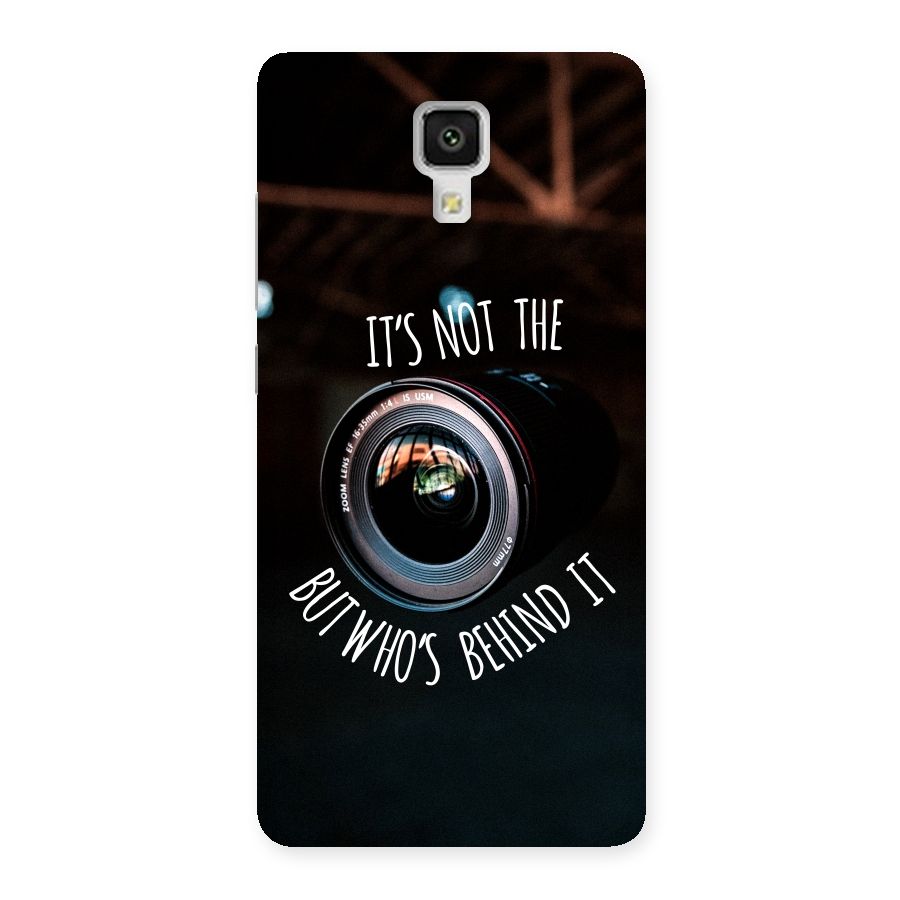 Camera Quote Back Case for Xiaomi Mi 4