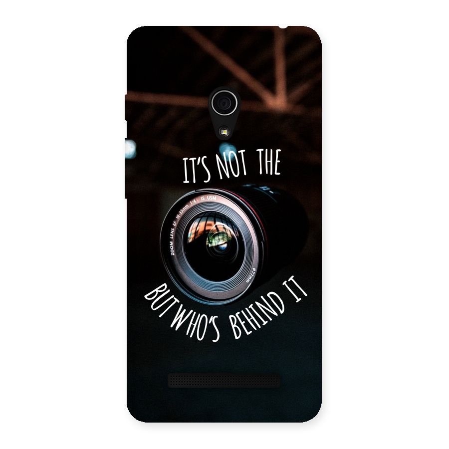 Camera Quote Back Case for Zenfone 5