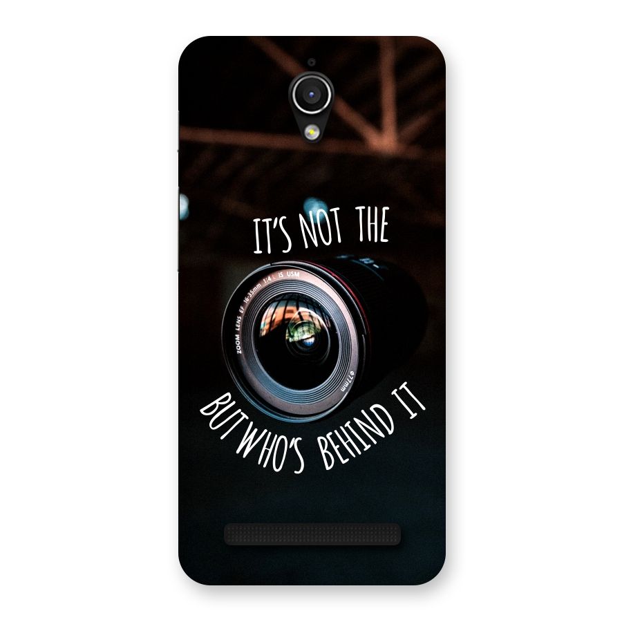 Camera Quote Back Case for Zenfone Go