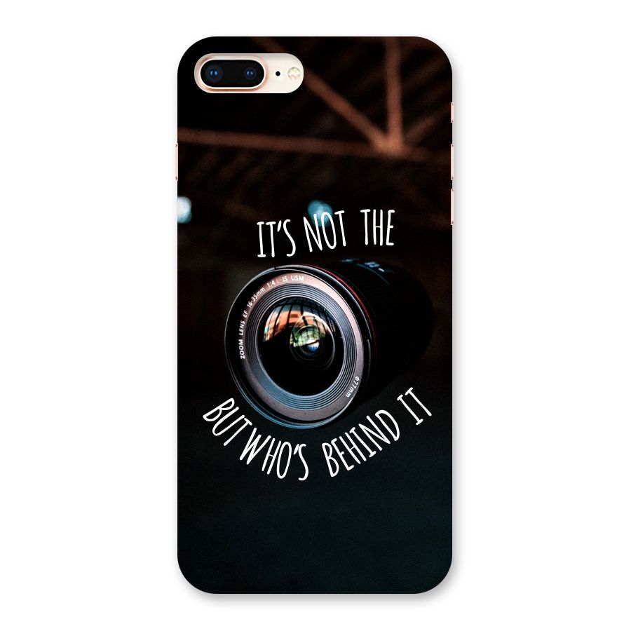 Camera Quote Back Case for iPhone 8 Plus