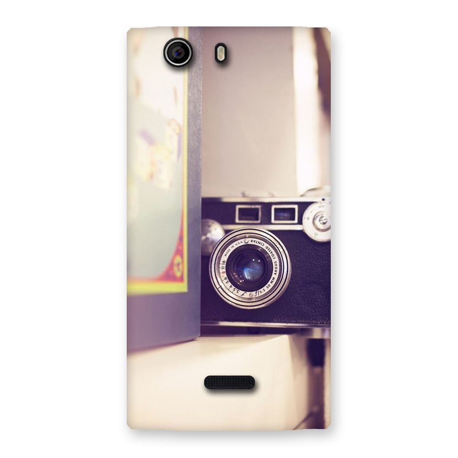 Camera Vintage Pastel Back Case for Canvas Nitro 2 E311