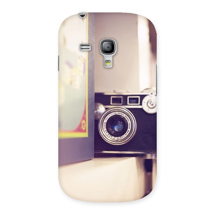 Camera Vintage Pastel Back Case for Galaxy S3 Mini