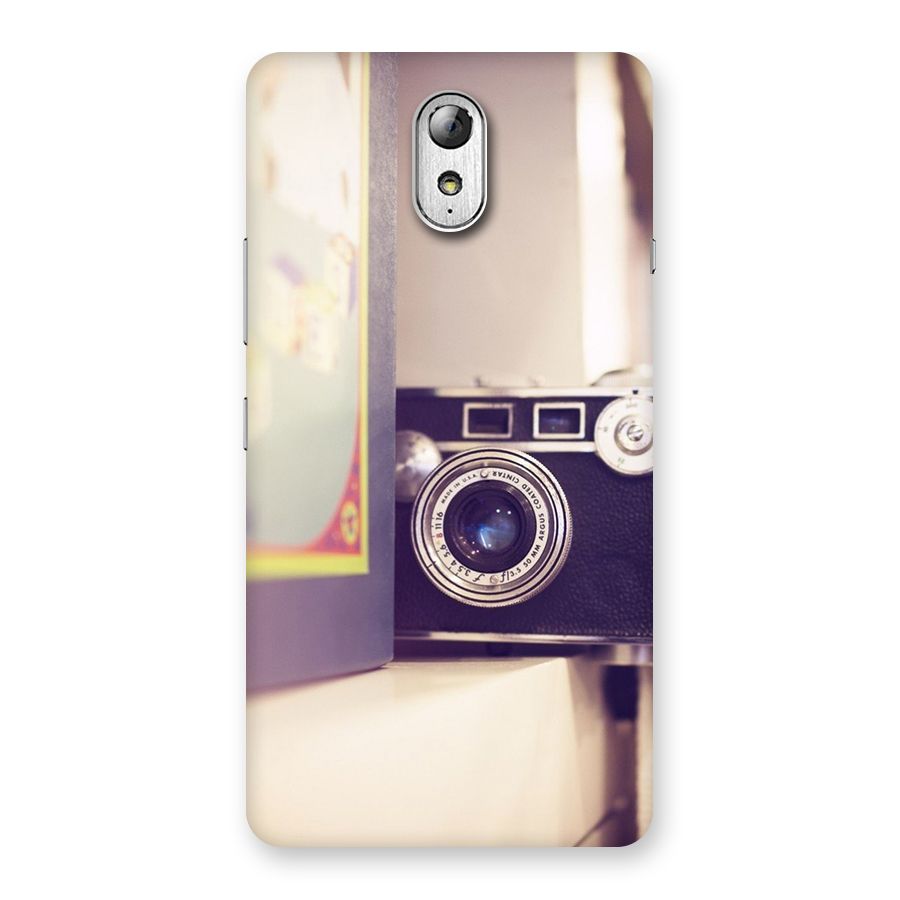 Camera Vintage Pastel Back Case for Lenovo Vibe P1M