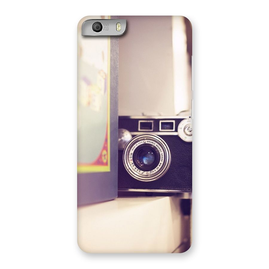 Camera Vintage Pastel Back Case for Micromax Canvas Knight 2