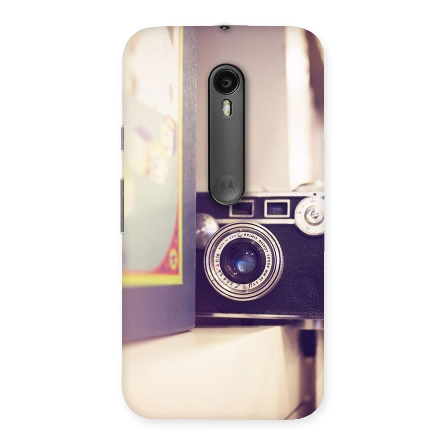 Camera Vintage Pastel Back Case for Moto G Turbo