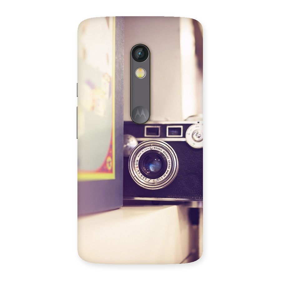 Camera Vintage Pastel Back Case for Moto X Play
