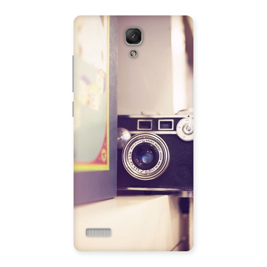 Camera Vintage Pastel Back Case for Redmi Note Prime