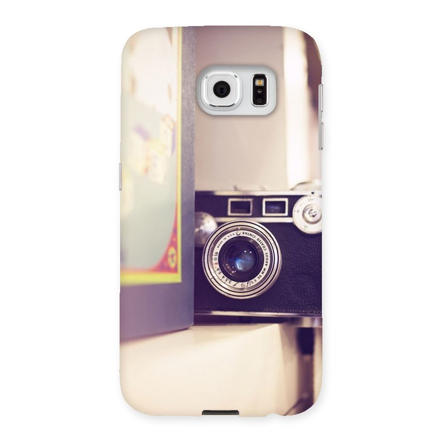 Camera Vintage Pastel Back Case for Samsung Galaxy S6