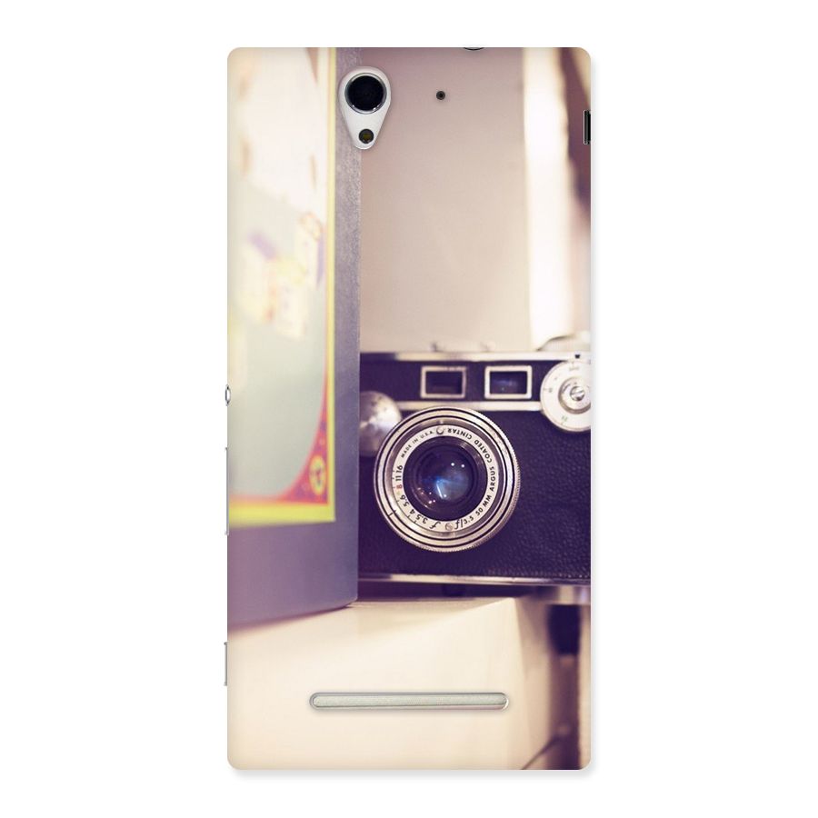 Camera Vintage Pastel Back Case for Sony Xperia C3