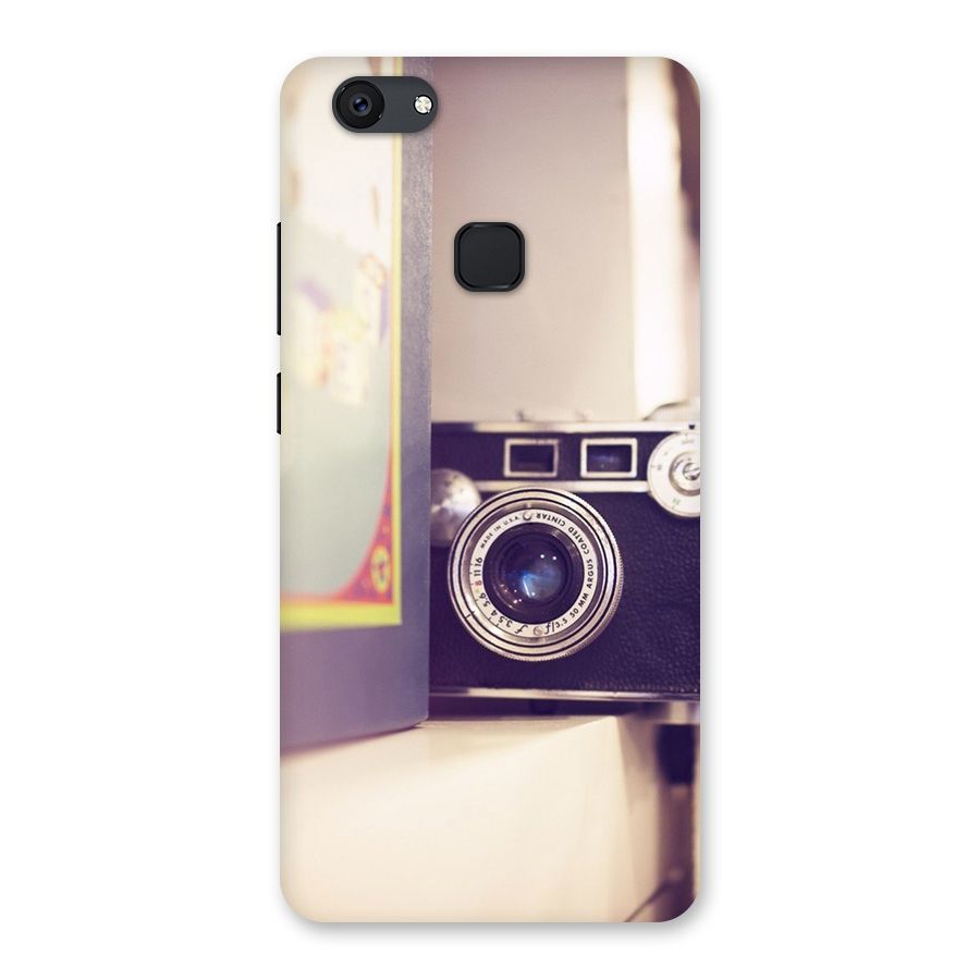 Camera Vintage Pastel Back Case for Vivo V7 Plus