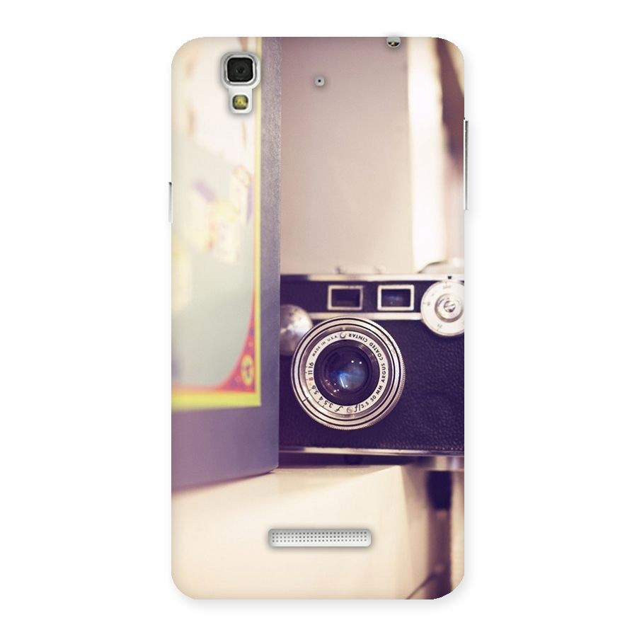 Camera Vintage Pastel Back Case for YU Yureka Plus