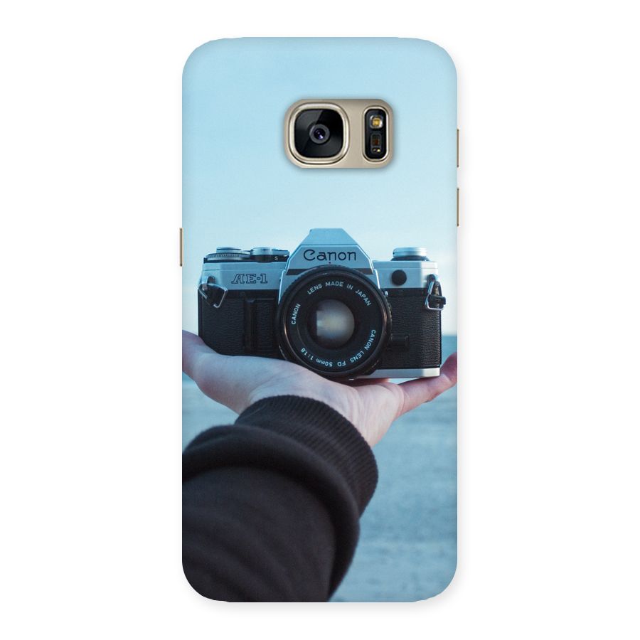 Camera in Hand Back Case for Galaxy S7