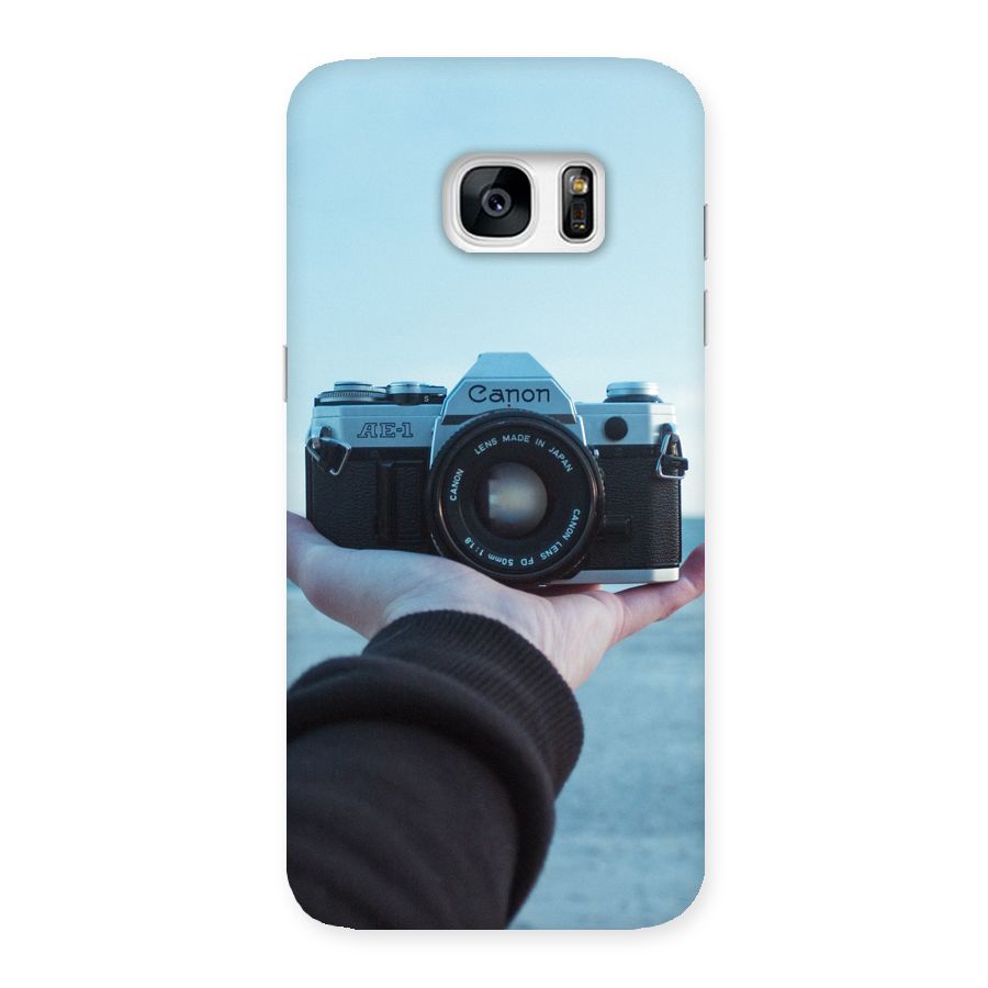 Camera in Hand Back Case for Galaxy S7 Edge