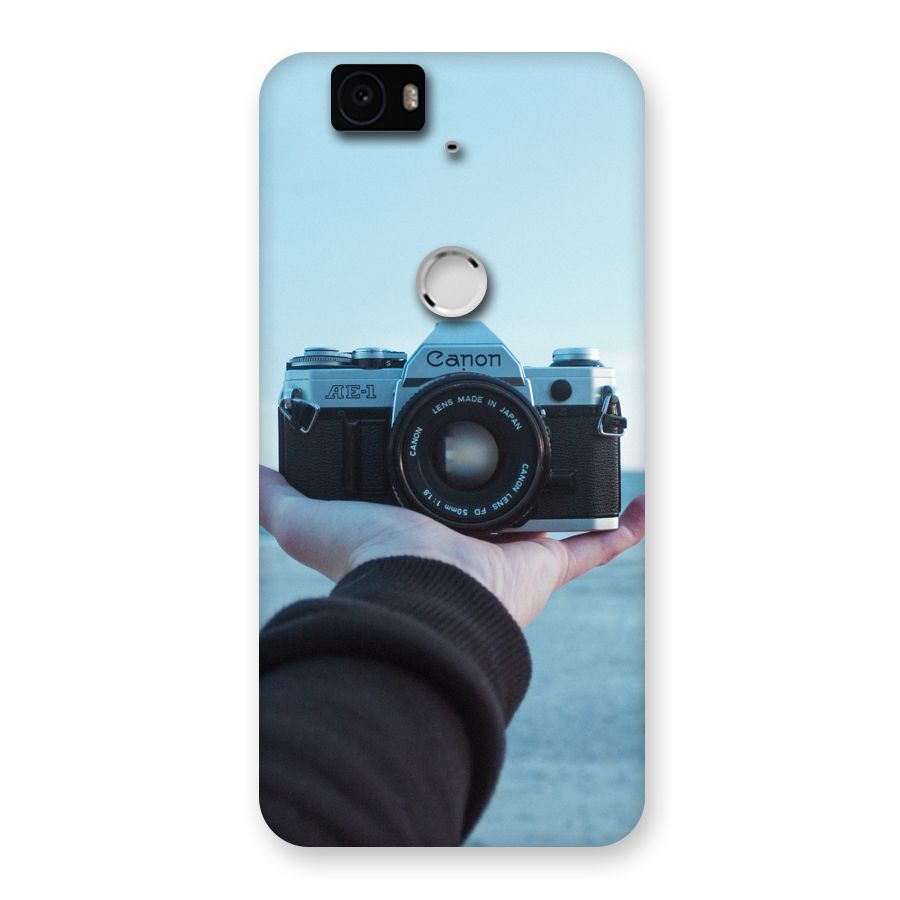 Camera in Hand Back Case for Google Nexus-6P