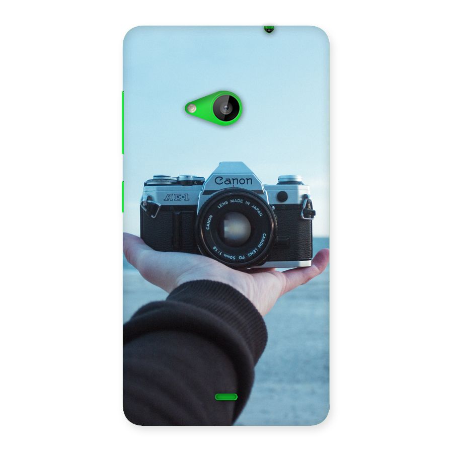 Camera in Hand Back Case for Lumia 535