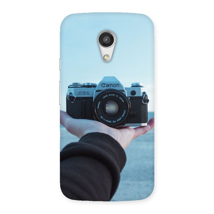 Camera in Hand Back Case for Moto G 2nd Gen