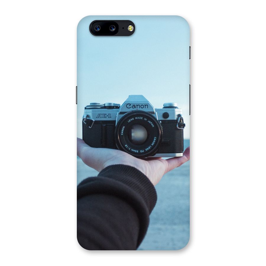 Camera in Hand Back Case for OnePlus 5