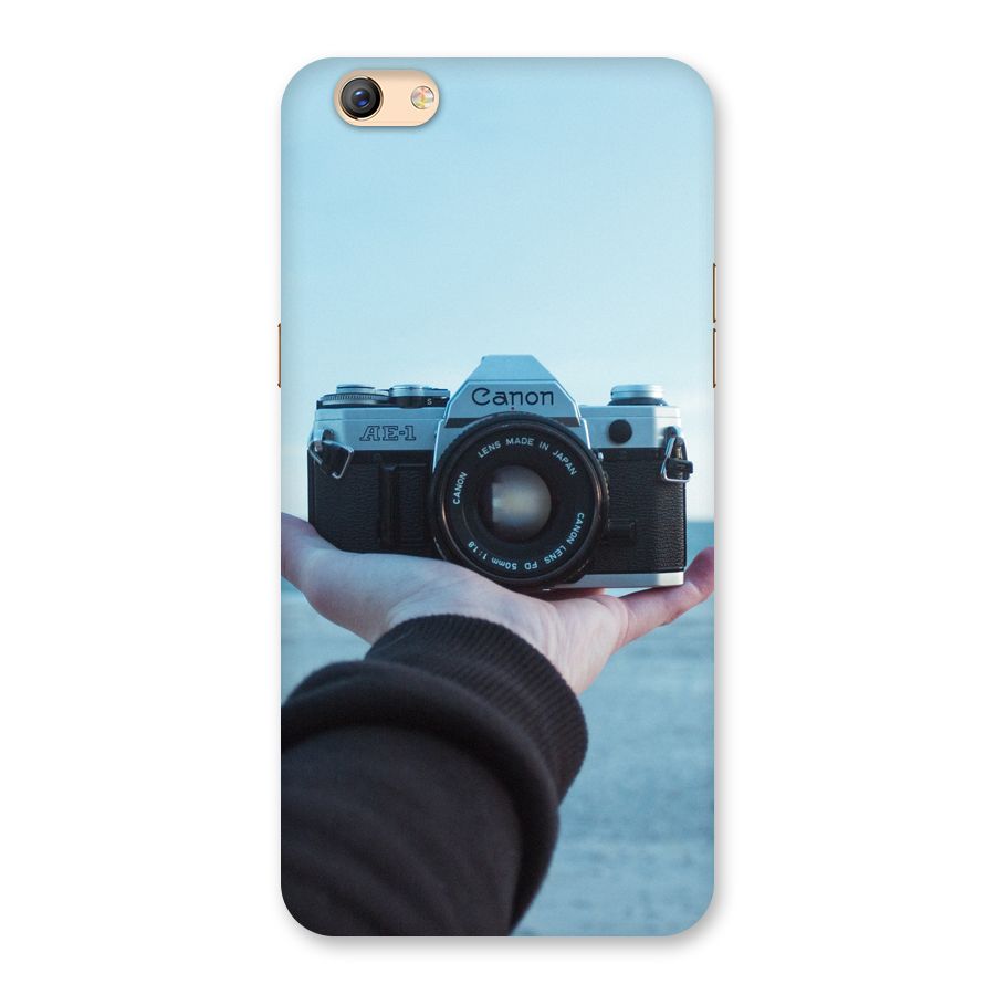 Camera in Hand Back Case for Oppo F3 Plus