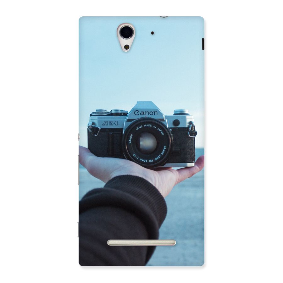 Camera in Hand Back Case for Sony Xperia C3