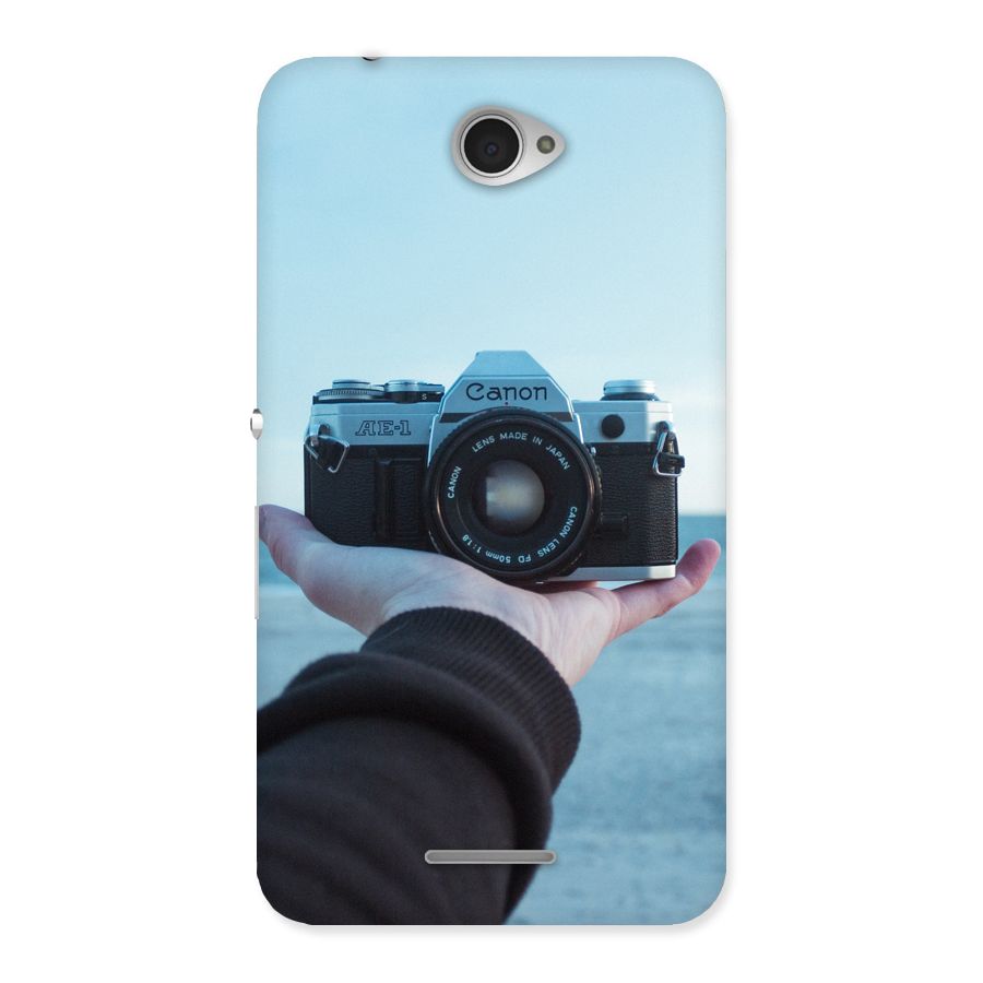 Camera in Hand Back Case for Sony Xperia E4