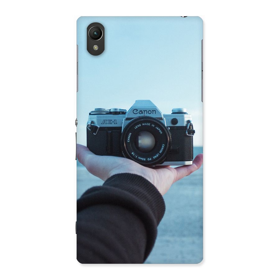 Camera in Hand Back Case for Sony Xperia Z1