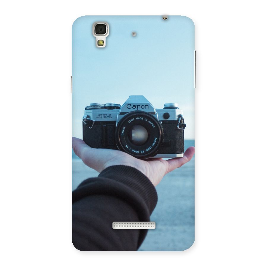 Camera in Hand Back Case for YU Yureka Plus
