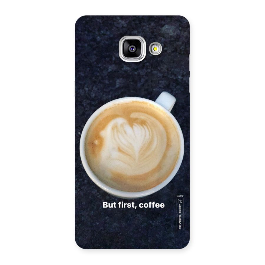 Cappuccino Coffee Back Case for Galaxy A5 2016