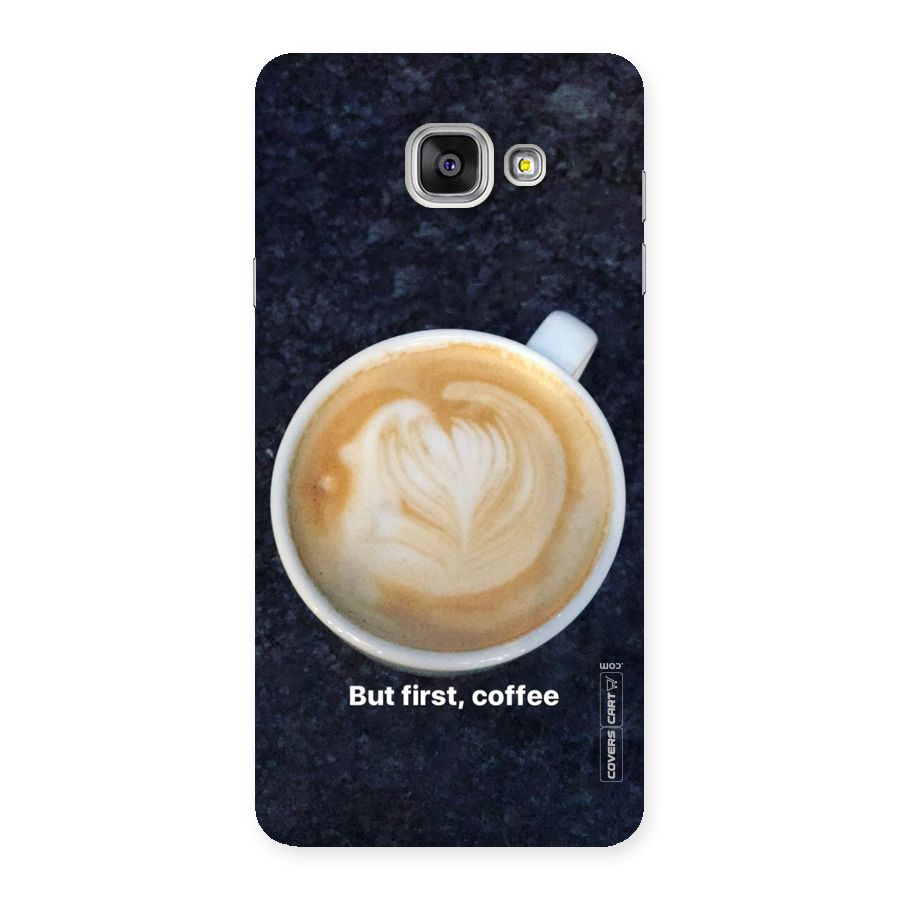 Cappuccino Coffee Back Case for Galaxy A7 2016
