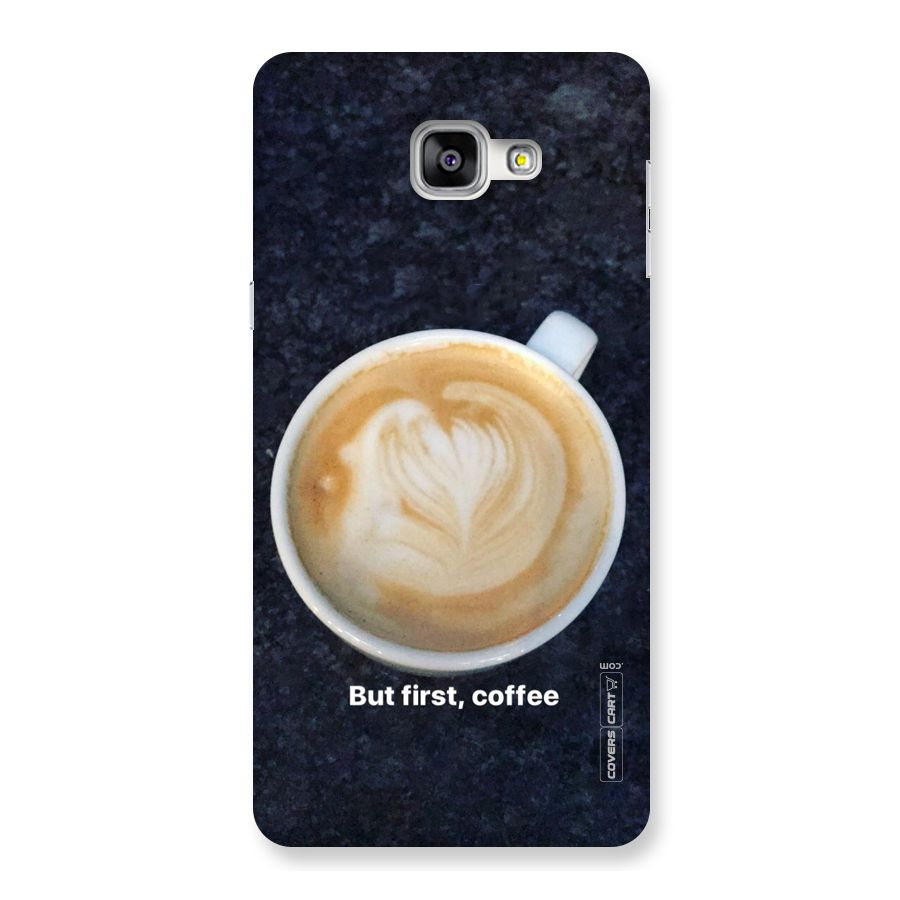 Cappuccino Coffee Back Case for Galaxy A9
