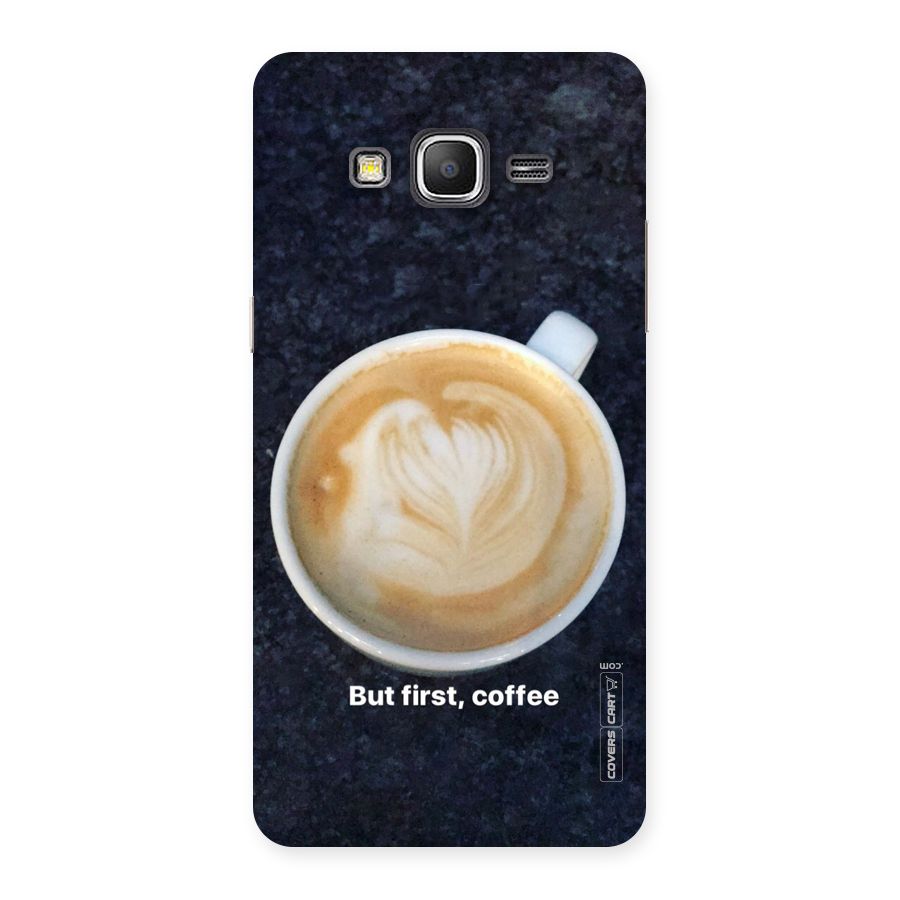Cappuccino Coffee Back Case for Galaxy Grand Prime