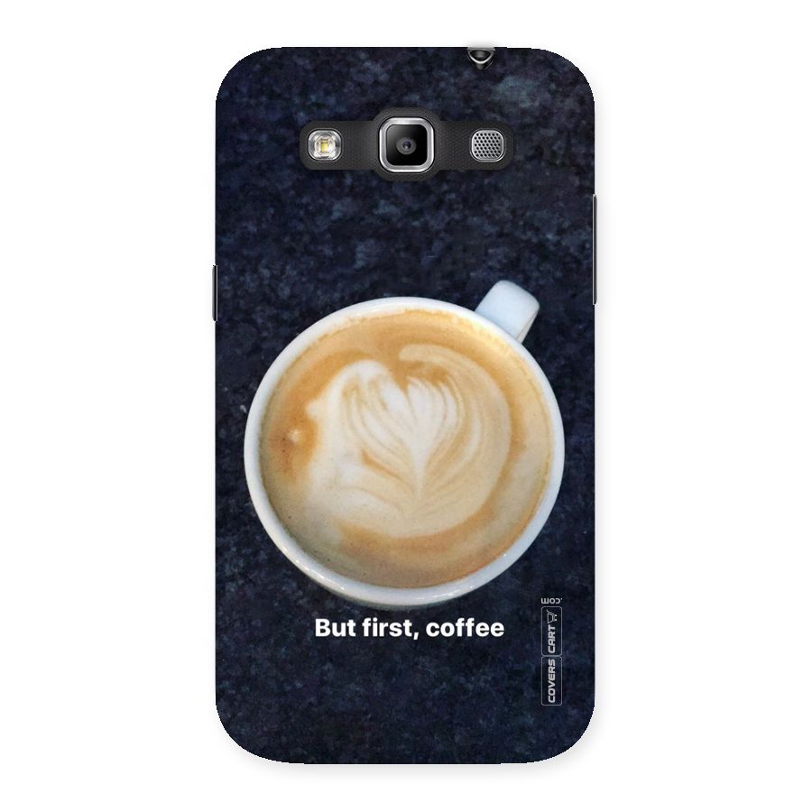 Cappuccino Coffee Back Case for Galaxy Grand Quattro