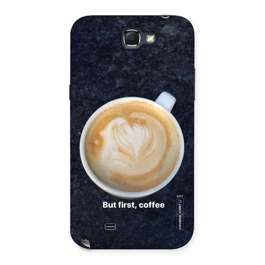 Cappuccino Coffee Back Case for Galaxy Note 2