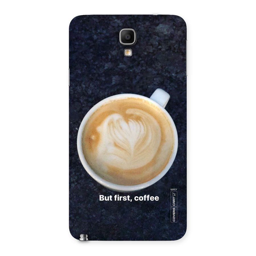 Cappuccino Coffee Back Case for Galaxy Note 3 Neo