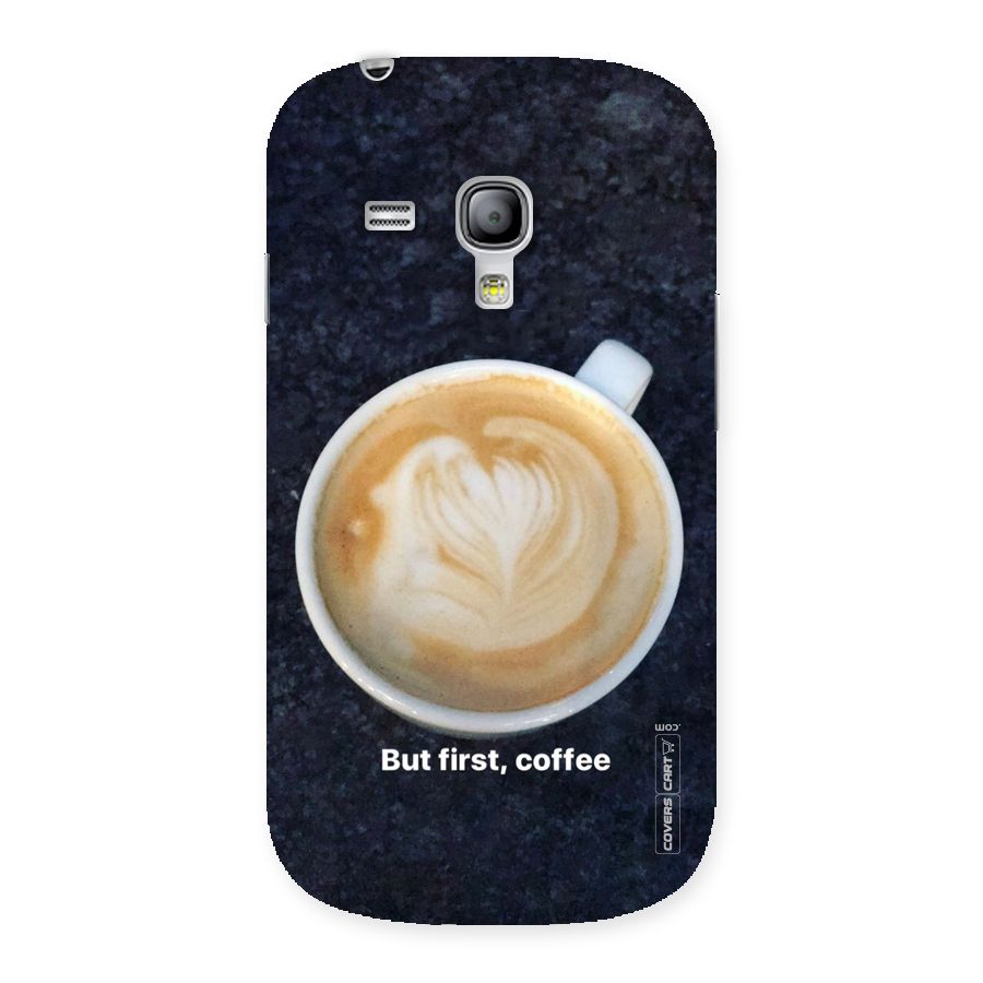 Cappuccino Coffee Back Case for Galaxy S3 Mini