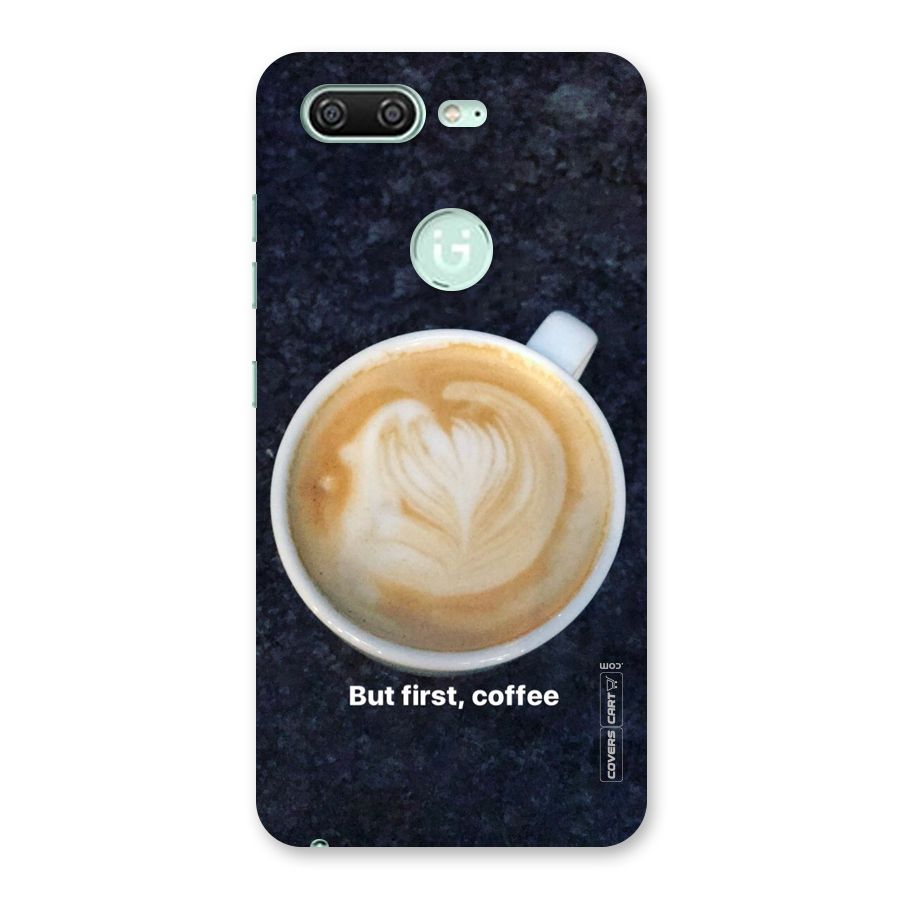 Cappuccino Coffee Back Case for Gionee S10