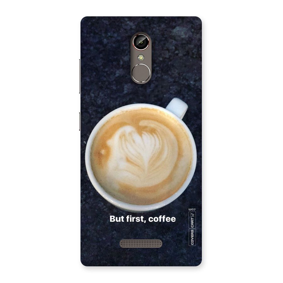 Cappuccino Coffee Back Case for Gionee S6s