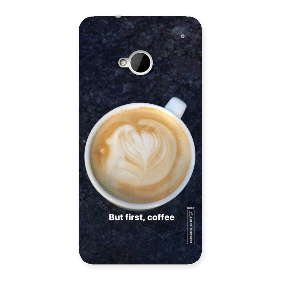 Cappuccino Coffee Back Case for HTC One M7