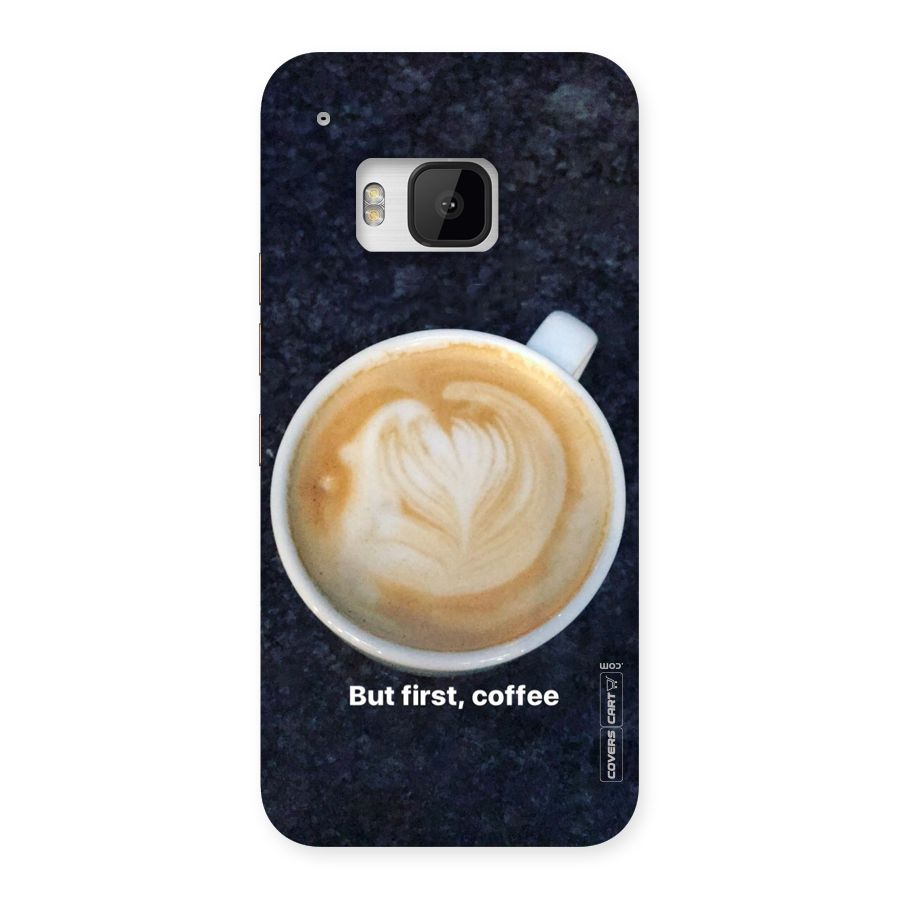Cappuccino Coffee Back Case for HTC One M9