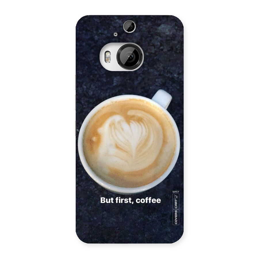 Cappuccino Coffee Back Case for HTC One M9 Plus