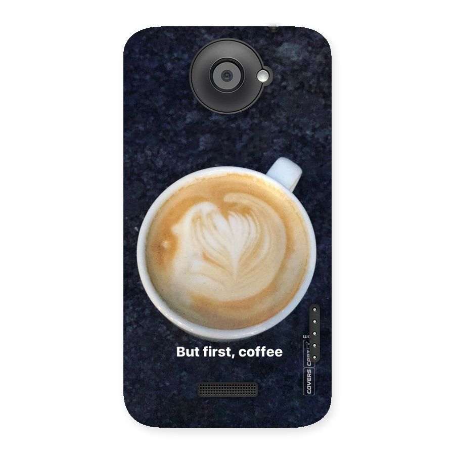 Cappuccino Coffee Back Case for HTC One X