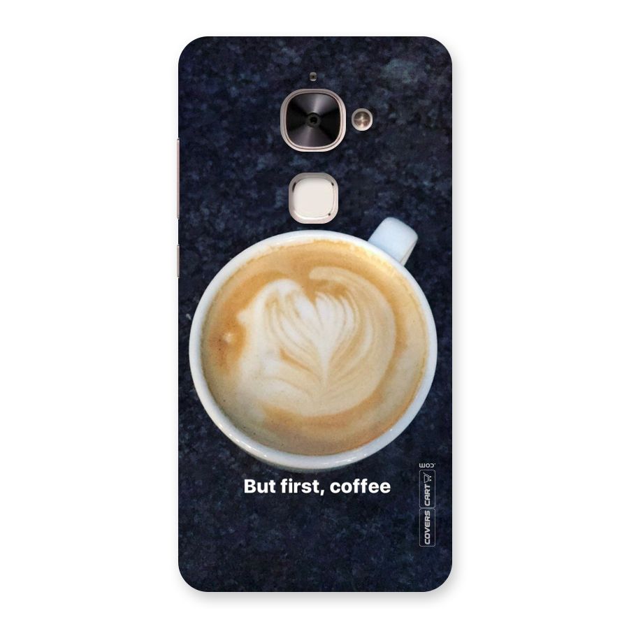 Cappuccino Coffee Back Case for Le 2