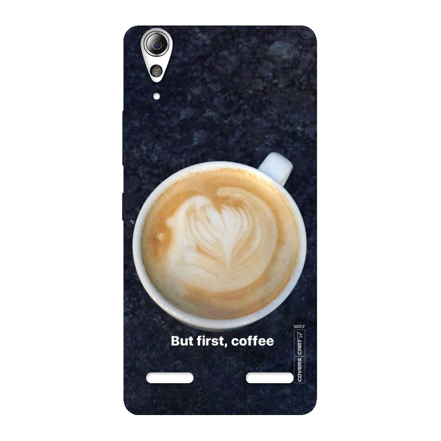 Cappuccino Coffee Back Case for Lenovo A6000 Plus